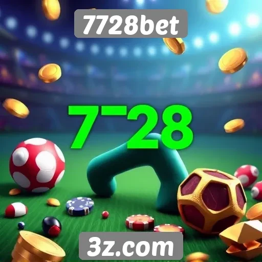 Variedade de jogos disponíveis no 7728bet